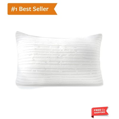 CertiPUR-US Queen Size Adjustable Pillow for Effortless Comfort & Spinal Support