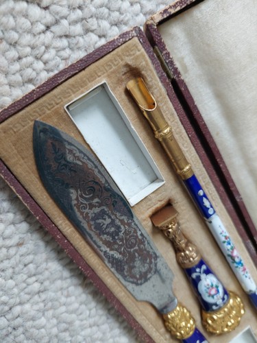 Antique French Writing Set - Picture 4 of 6