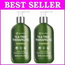Therapeutic Antifungal Shampoo with Tea Tree Oil - Refreshing Dandruff Treatment