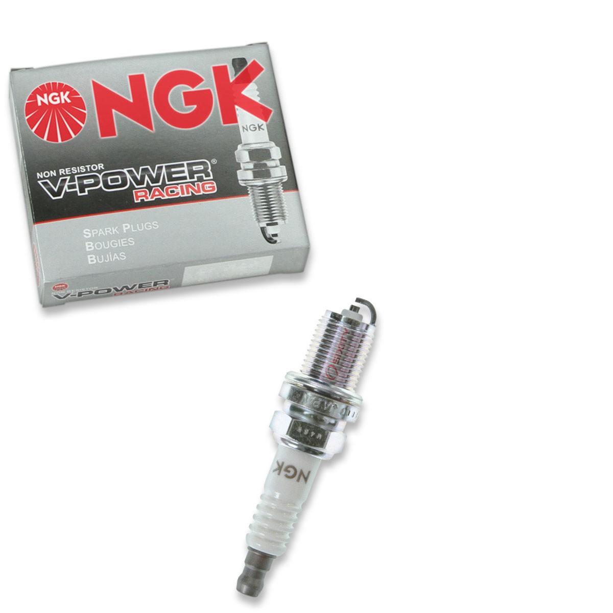 NGK 7173 R5672A-8 V-Power Racing Spark Plug for W3D W24EP-U C61YC C61Y se