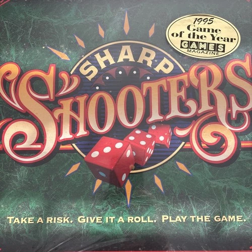 Sharp Shooters Dice Board Game Vintage 1994 - USA SEALED Milton Bradley Hasbro