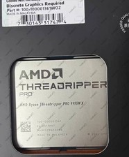 AMD Ryzen Threadripper 9995WX CPU 96C/192T 2.5GHz-5.4GHz TDP-350W NEW