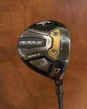 Callaway Rogue ST Max D 7 Fairway Wood 22* Graphite Gold 72g Stiff Flex 42in
