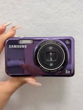 Samsung PL120 Dual Screen Camera 14.2 MP 5x Optical Zoom Purple