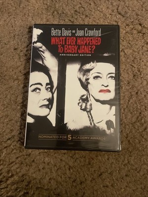 What Ever Happened To Baby Jane? (DVD 1962) Bette Davis Joan Crawford Brand New!