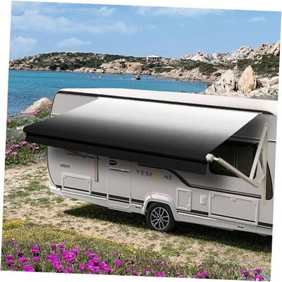  RV Awning Fabric Replacement Heavy Duty Weatherproof 4-Ply 18.5oz Vinyl 
