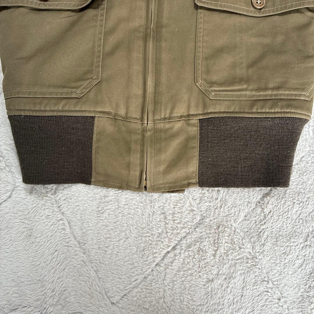 Buzz Rickson's Type B-10 Flight Jacket Wool Alpac… - image 18