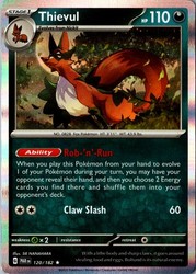 Thievul 120/182 Paradox Rift Holo Rare