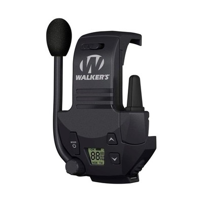 WALKER'S Razor Walkie Talkie Attachment - 22 Channels 3 Miles One Size, Black 