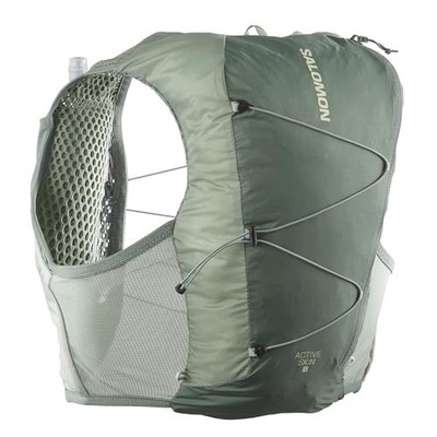 SALOMON Hydration Vest/Rucksack Backpack ACTIVE SKIN 8 SET Laurel Wreath/Lily