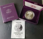 1992 S Proof $1 American Silver Eagle Dollar