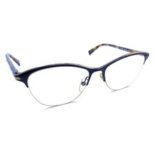 Nina Ricci NR 100K Col. 0162 Brown Half Rim Eyeglasses Frames 52-16 135 Designer