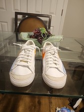 Nike Wmns Blazer Low '77 'White Orange' DC4769-105