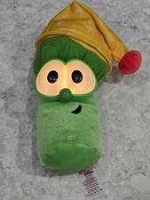 Veggie Tales Junior Asparagus Plush Light Up Singing Fisher Price Bedtime Plush
