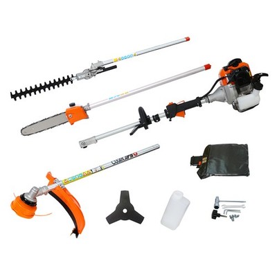 56CC 2-Cycle 4-in-1 Gas Garden Tool System with Pole Saw & Trimmer