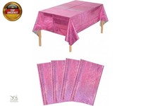 4 StüCk Party Tischdecke Rosa Glitzer, 137 X 274 Cm Tischdecke Party
