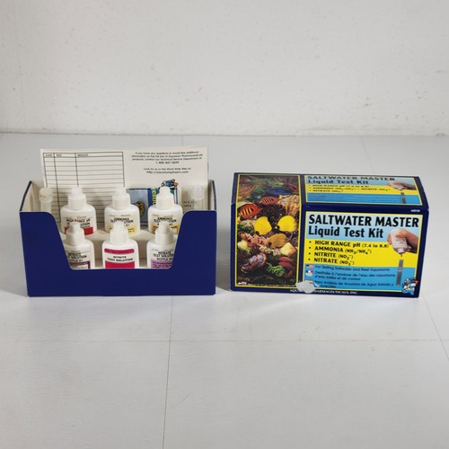 API 401M Saltwater Master Test Kit Reef Aquarium pH Ammonia Nitrite Nitrate