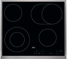 Electrolux HK634060XB 60cm Built In 4 Zone Ceramic Hob + 2 Year Warranty (New)