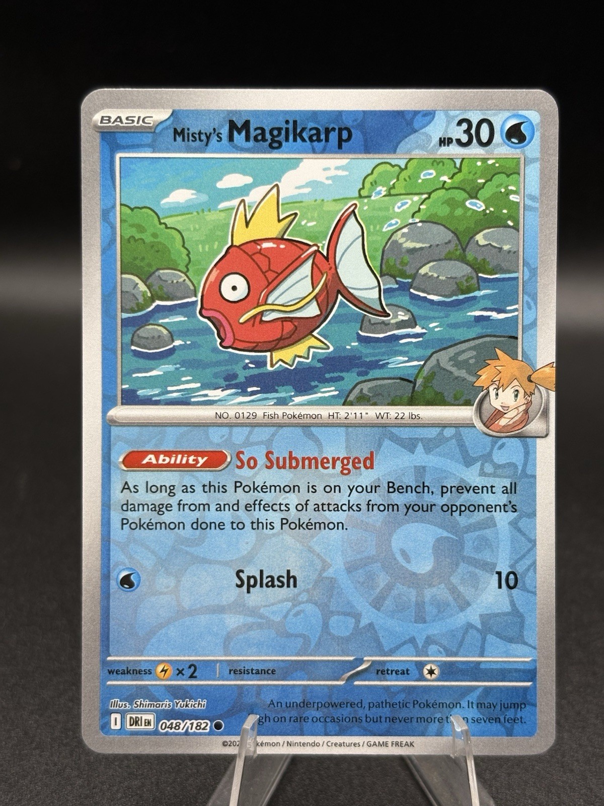 Misty's Magikarp 048/182 Pokémon TCG Sv10: Destined Rivals Reverse Holo NM