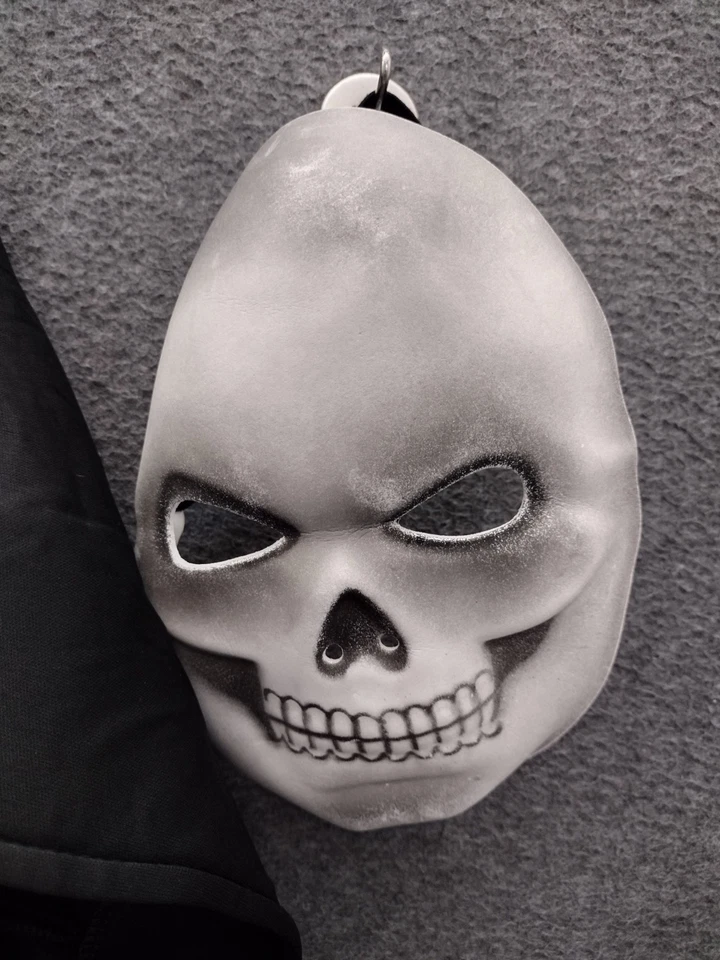 Morph Disfraces Máscara Calavera Parca con Capa Negra Talla XL Foto 4 de 4