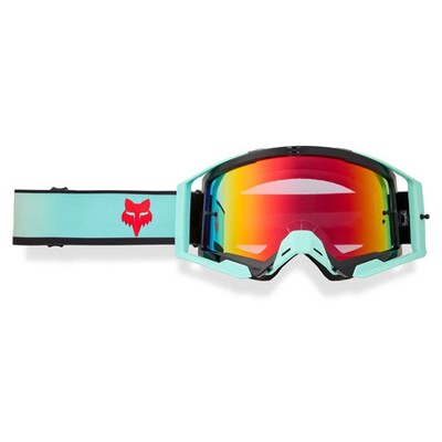FOX Racing MX | MTB Brille - AIRSPACE V3 DRIP (türkis) verspiegelt + klare Gläser