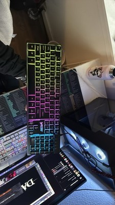 SKYTECH 100% KG010 RGB Wired Gaming Keyboard, Illuminated, Black, QWERTY