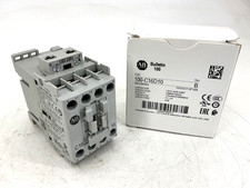 New Allen Bradley 100-C16D10 Ser B Contactor 16A 110/120VAC 50/60HZ 100-C16*10