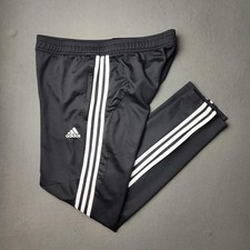 Adidas Pants Womens Large Black Tiro 19 Tapered Soccer Training Ankle Zip D95957