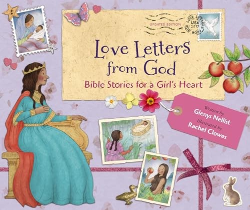 Love Letters from God; Bible Stories for a Girls Heart, Upda... - 9780310154747 - Image 4