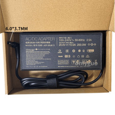 Original 200W AC Adapter Charger 6.0mm for Asus TUF Gaming F15 F17 ADP-200JB D