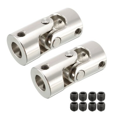 2 Stück 8mm bis 10mm drehbar Universal Steuerung U-Welle Dichtung Kupplung L35XD16