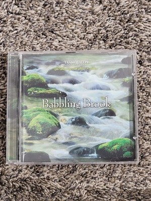 Tranquility Collection Babbling Brook CD Nature Sounds Music 59:10