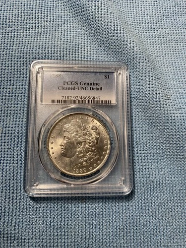 1888 .BU. silver dollars Morgan DETAIL PCGS