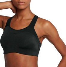 Nike Pro Alpha Dri-FIT High-Support Sports Bra Black AO8982-010 Womens S D-E 