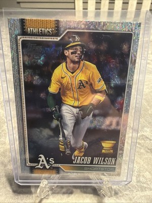 2026 Topps Series 1 Sand Glitter #240 Jacob Wilson Cup