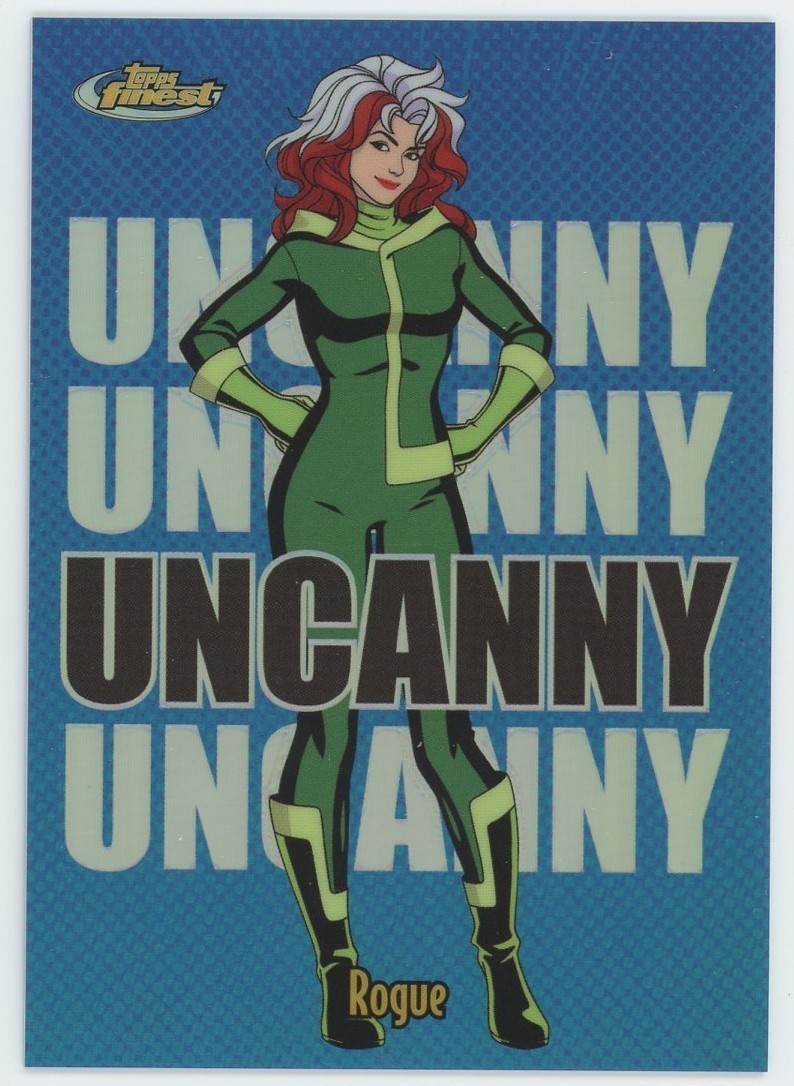2025 Topps Finest X-Men 97 Rogue Uncanny Refractor # 93 SP