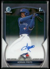 2023 Bowman Chrome #CPA-API Adrian Pinto Prospect Autographs