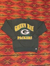 Vintage 90s Green Bay Packers Logo7 NFL Crewneck Sweatshirt Fits Medium 