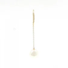 Authentic Tiffany Pearl By the Yard Chain Earrings Single Earrings  #260-008-...