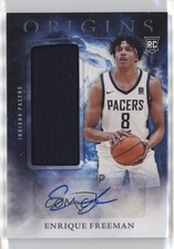 2024-25 Panini Origins Rookie Jersey Auto Enrique Freeman #RJA-EFP Auto 16wc