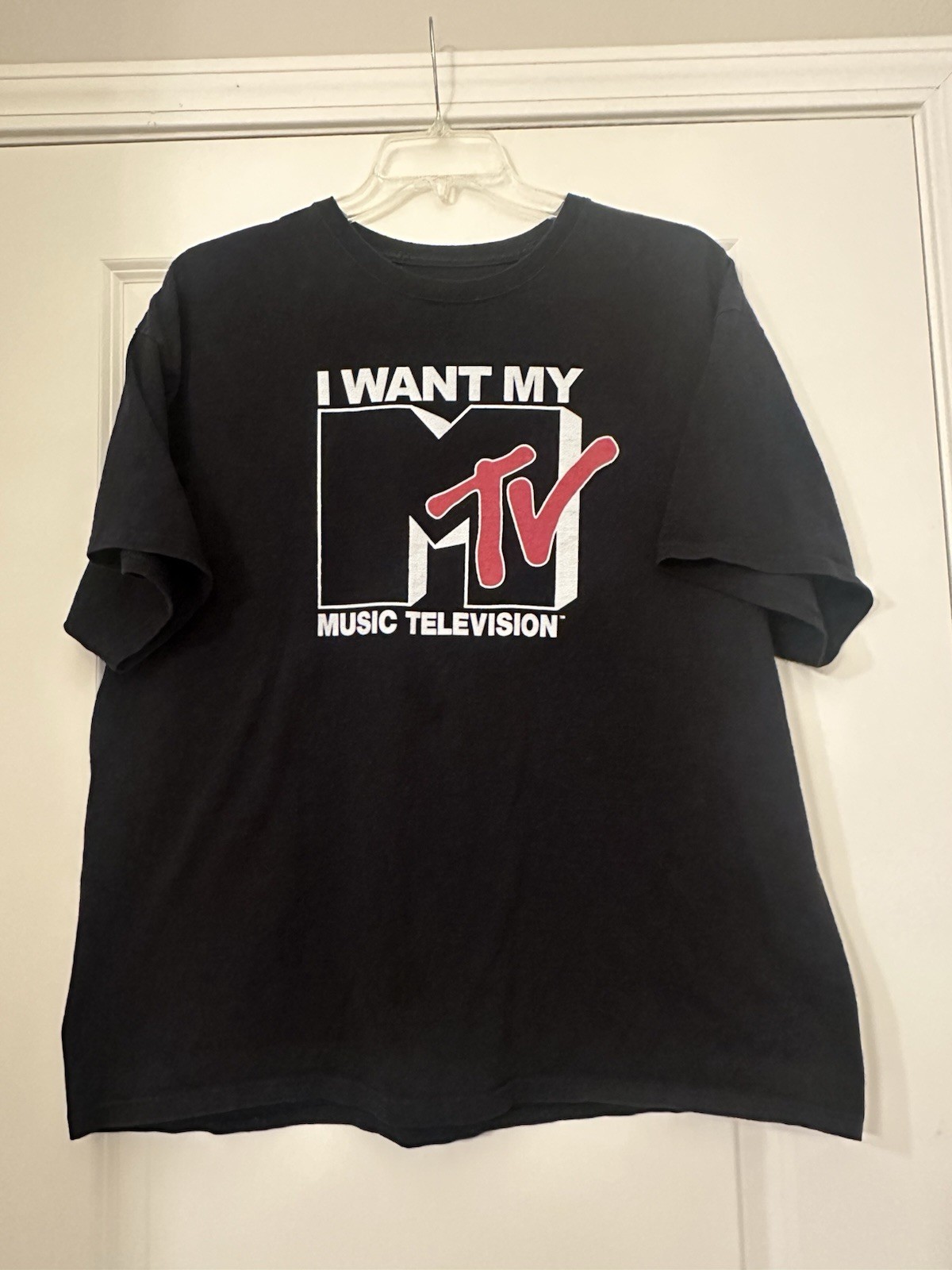 I Want My MTV Music Television Shirt Men’s Size 2XL Black