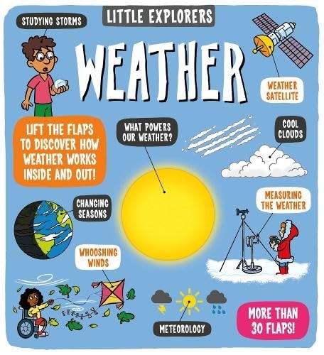 Little Explorers: Weather by Dynamo Ltd. (Board book) - Image 6