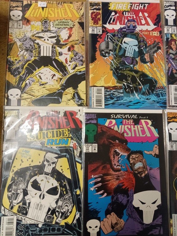 Marvel Punisher Comic Book Lot of 20