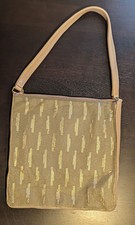 Vintage Whiting  Davis Gold Metal Mesh Chain Link Art Deco Flapper Bag Purse