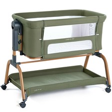 3 in 1 Baby Bassinet Bedside Sleeper, Rocking Crib with Comfy Mattress, Portable