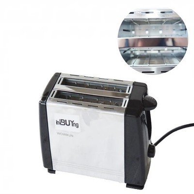 2-Slice Pop-Up Type Bread Toaster 110V 1300W for Home Kitchen Breakfast