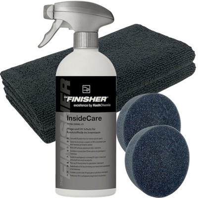 Cockpitpflege THE FINISHER Inside Care 500 ml + DFT Applicator & Tücher