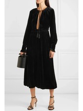 Ulla Johnson Talitha Midi Dress 6 Velvet
