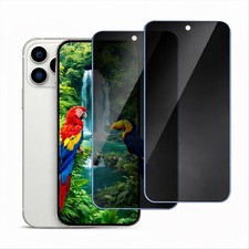 2x Panzerfolie Sichtschutz Displayschutzglas Privacy für Apple iPhone 15 Pro Max
