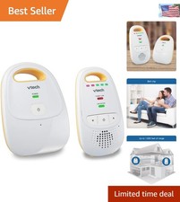 2-Way Audio Baby Monitor with Rechargeable Battery  Low Battery Alerts - Yellow